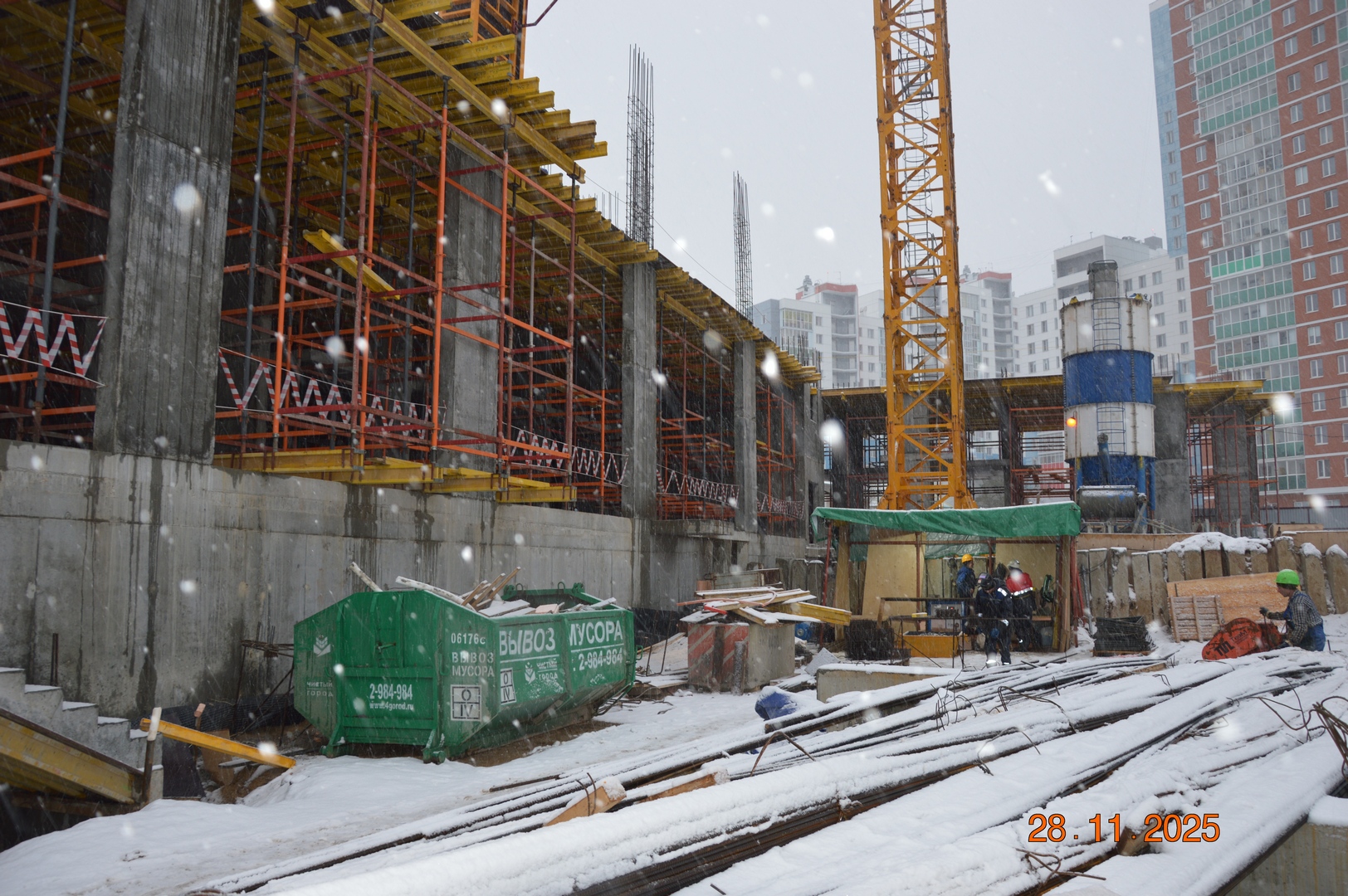 Строительство жилого дома по ул. Подгорная, 61